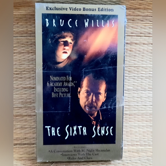 The Sixth Sense, VHS CASSETTE TAPE-NEW - Picture 1 of 5